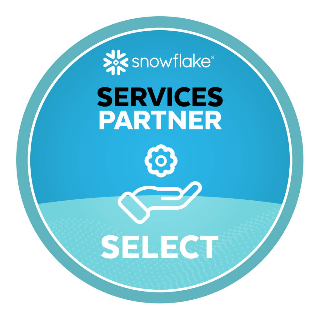 Badge of Snowflake, Service Partner, Select